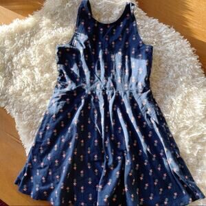 Old Navy pineapple summer casual dress kids girls size medium M